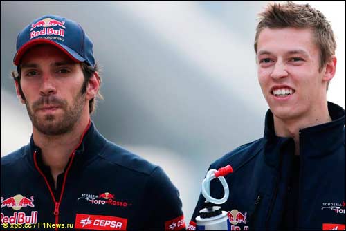 Жан-Эрик Вернь и Даниил Квят