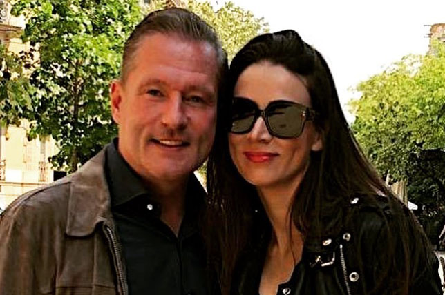 Йос Ферстаппен с супругой Сэнди