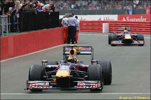 Себастьян Фттель и Марк Уэббер