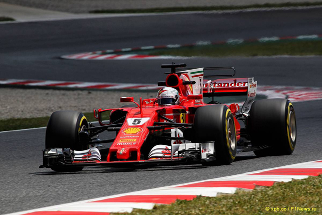 Гран При Испании. Себастьян Феттель