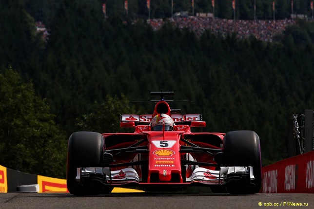 Гран При Бельгии. Себастьян Феттель