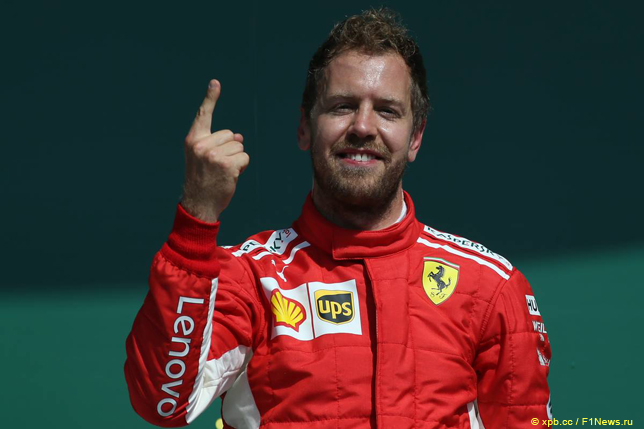 Гран При Великобритании. Себастьян Феттель