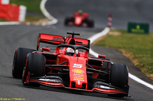 Себастьян Феттель и Шарль Леклер