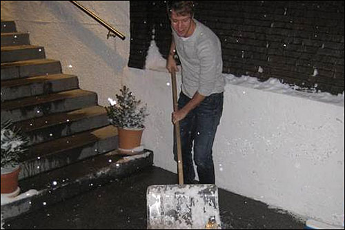 Себастьян Феттель на отдыхе в Альпах. Фото Blick