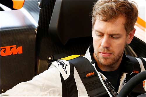 Себастьян Феттель готовится к Гонке Чемпионов