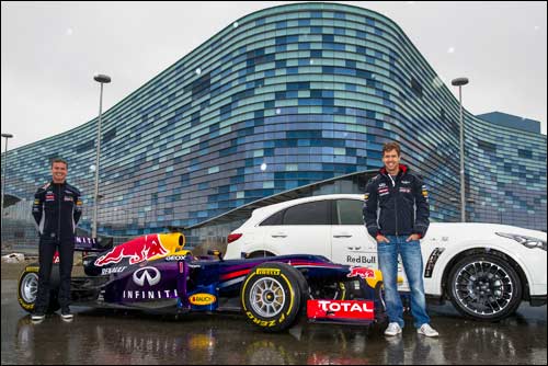 Дэвид Култхард и Себастьян Феттель