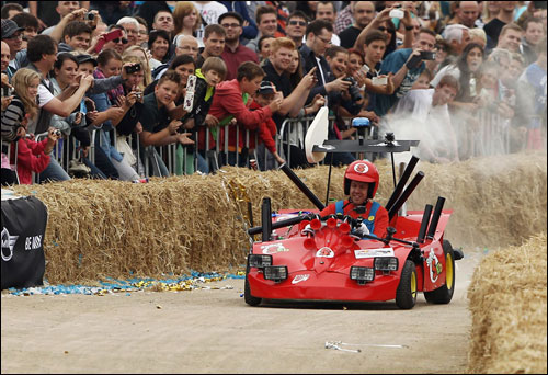 Себастьян на шоу Red Bull в Германии