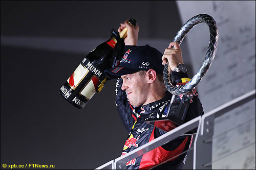 Себастьян Феттель - победитель Гран При Сингапура, 2012 год