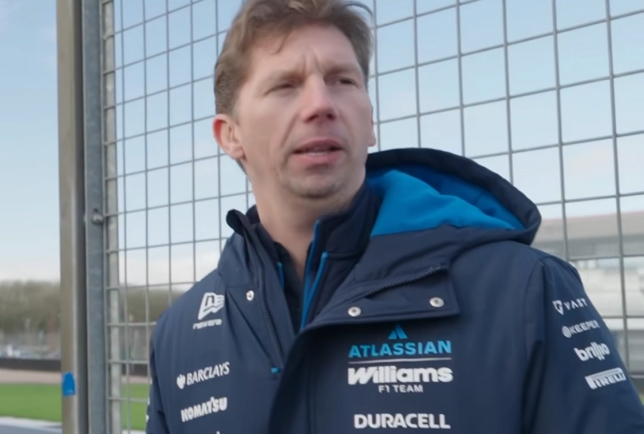 Джеймс Ваулз, стоп-кадр из видео Williams