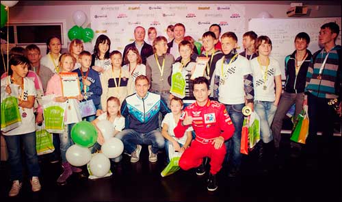 Виталий Петров на благотворительном мероприятии