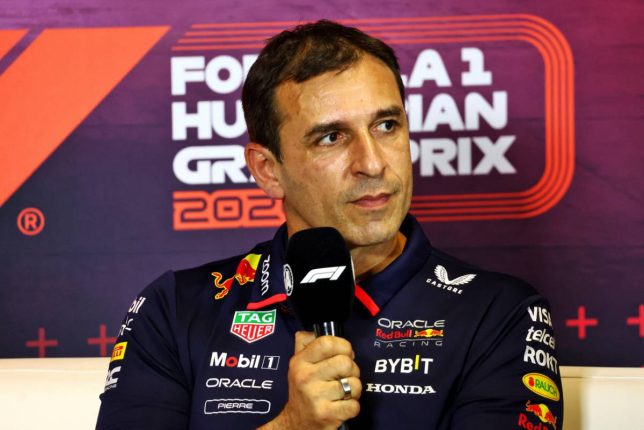 Пьер Ваше, технический директор Red Bull Racing, фото XPB