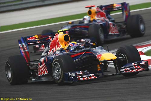 Марк Уэббер и Себастьян Феттель