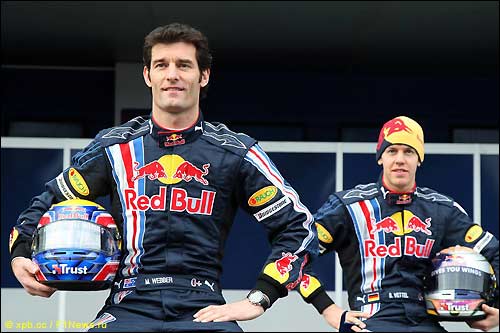Марк Уэббер и Сеьастьян Феттель