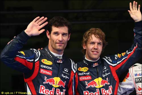 Марк Уэббер и Себастьян Феттель