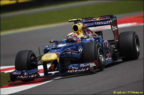 Марк Уэббер на Гран При Великобритании