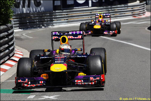 Себастьян Феттель и Марк Уэббер