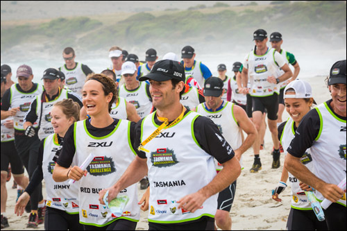 Марк Уэббер на Tasmania Challenge