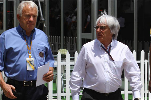 Чарли Уайтинг и Берни Экклстоун