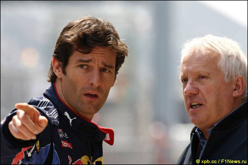 Марк Уэббер и Чарли Уайтинг