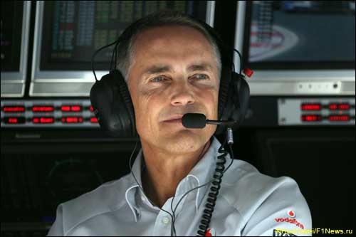 Руководитель McLaren Мартин Уитмарш