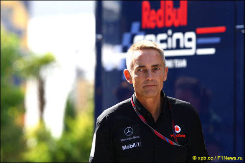 Руководитель McLaren Мартин Уитмарш