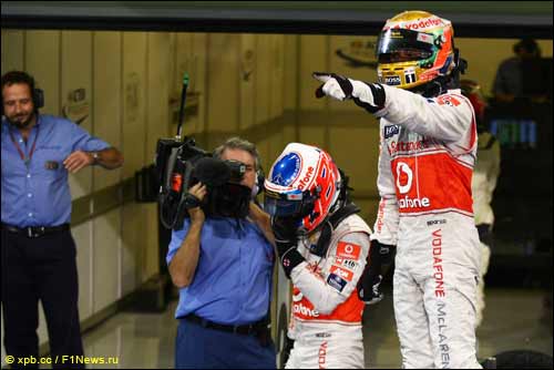 Дженсон Баттон и Льюис Хэмилтон