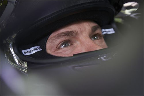 Нико Росберг в шлеме Schuberth