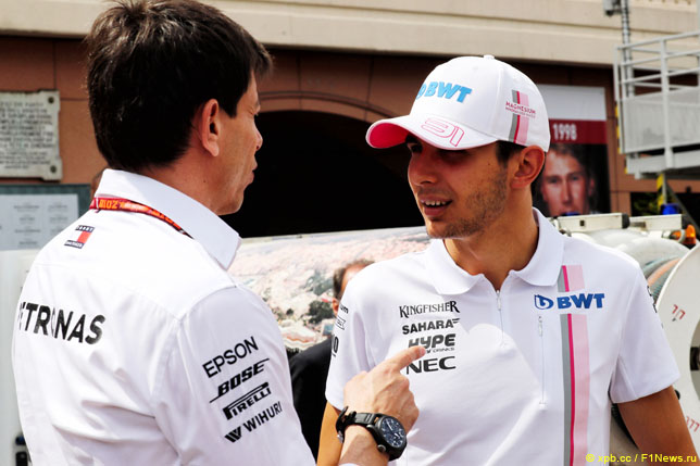 Тото Вольфф и Эстебан Окон