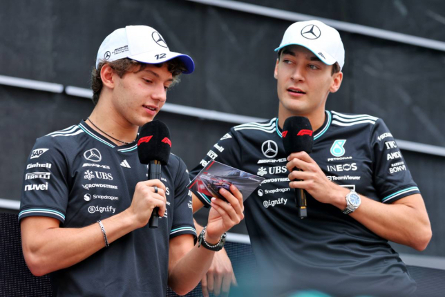 Кими Антонелли и Джордж Расселл, фото XPB