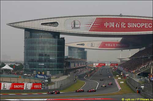 Трасса Гран При Китая, 2008-й год