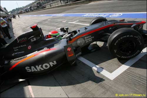 Сакон Ямамото на Гран При Венгрии