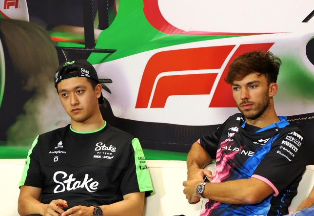 Гуаньюй Чжоу и Пьер Гасли, фото XPB